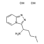1-氨基-1-(3-[1,2,4]三唑并[4,3-a]吡啶基)-3-(甲硫基)丙烷二盐酸盐