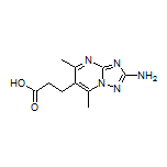 3-(2-氨基-5,7-二甲基-[1,2,4]三唑并[1,5-a]嘧啶-6-基)丙酸