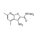 3-氨基-4,6-二甲基噻吩并[2,3-b]吡啶-2-甲酰肼
