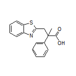 3-(2-苯并噻唑基)-2-甲基-2-苯丙酸