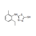 5-[(2-乙基-6-甲基苯基)氨基]-1,3,4-噻二唑-2-硫醇