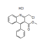 2-(氯甲基)-4-苯基喹啉-3-甲酸甲酯盐酸盐