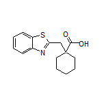1-(2-苯并噻唑基甲基)环己烷甲酸