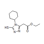 4-环己基-5-巯基-4H-1,2,4-三唑-3-乙酸乙酯