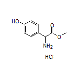 2-氨基-2-(4-羟基苯基)乙酸甲酯盐酸盐