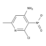4-氨基-2-氯-6-甲基-3-硝基吡啶