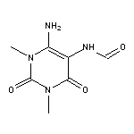 N-(6-amino-1,3-dimethyl-2,4-dioxo-1,2,3,4-tetrahydropyrimidin-5-yl)formamide