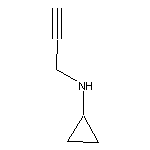 N-(2-丙炔基)环丙胺