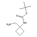 1-(氨甲基)-N-Boc-环丁胺