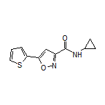 N-环丙基-5-(2-噻吩基)异噁唑-3-甲酰胺