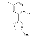 3-氨基-5-(2-氟-5-甲基苯基)吡唑