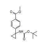 4-[1-(Boc-氨基)环丙基]苯甲酸甲酯