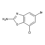 2-氨基-5-溴-7-氯苯并噁唑