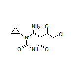6-氨基-5-(2-氯乙酰基)-1-环丙基嘧啶-2,4(1H,3H)-二酮