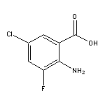 2-氨基-5-氯-3-氟苯甲酸