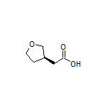 (R)-2-(四氢呋喃-3-基)乙酸
