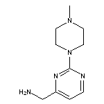 2-(4-甲基-1-哌嗪基)嘧啶-4-甲胺