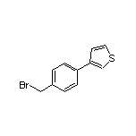3-[4-(溴甲基)苯基]噻吩