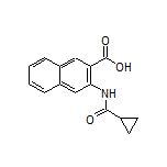 3-(环丙烷甲酰氨基)-2-萘甲酸