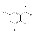 3-溴-5-氯-2-氟苯甲酸