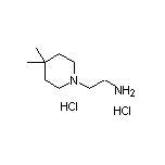 2-(4,4-二甲基哌啶-1-基)乙胺二盐酸盐
