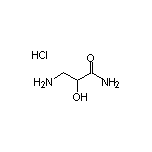 3-氨基-2-羟基丙酰胺盐酸盐