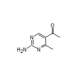 5-乙酰基-2-氨基-4-甲基嘧啶