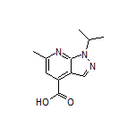 1-异丙基-6-甲基吡唑并[3,4-b]吡啶-4-甲酸