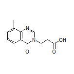 3-(8-甲基-4-氧代喹唑啉-3(4H)-基)丙酸