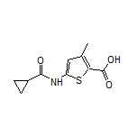 5-(环丙烷甲酰氨基)-3-甲基噻吩-2-甲酸