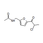 N-[[5-(2-氯丙酰基)-2-呋喃基]甲基]乙酰胺