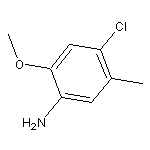 4-氯-2-甲氧基-5-甲基苯胺