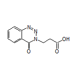 3-(4-氧代苯并[d][1,2,3]三嗪-3(4H)-基)丙酸