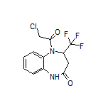5-(2-氯乙酰基)-4-(三氟甲基)-4,5-二氢-1H-苯并[b][1,4]二氮杂卓-2(3H)-酮