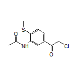N-[5-(2-氯乙酰基)-2-(甲硫基)苯基]乙酰胺