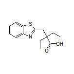2-(2-苯并噻唑基甲基)-2-乙基丁酸