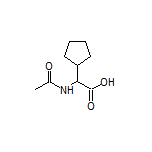 2-乙酰氨基-2-环戊基乙酸