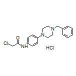 N-[4-(4-苄基-1-哌嗪基)苯基]-2-氯乙酰胺盐酸盐