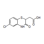 6-氯-3-氧代-3,4-二氢-2H-苯并[b][1,4]噻嗪-2-乙酸