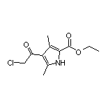 4-(2-氯乙酰基)-3,5-二甲基-1H-吡咯-2-甲酸乙酯