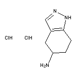4,5,6,7-四氢-1H-吲唑-5-胺二盐酸盐