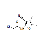 2-氯-N-(3-氰基-4,5-二甲基-2-呋喃基)乙酰胺