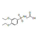2-(3,4-二乙氧基苯基磺酰氨基)乙酸