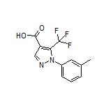 1-(间甲苯基)-5-(三氟甲基)吡唑-4-甲酸