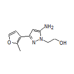 5-氨基-3-(2-甲基-3-呋喃基)吡唑-1-乙醇