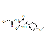 2-氯-N-[4-(4-甲氧基苯基)-4-甲基-2,5-二氧代-1-咪唑烷基]乙酰胺