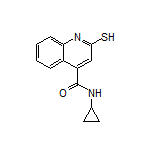N-环丙基-2-巯基喹啉-4-甲酰胺