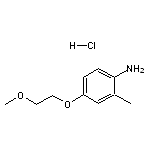 4-(2-methoxyethoxy)-2-methylaniline hydrochloride