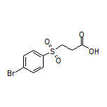 3-[(4-溴苯基)磺酰基]丙酸