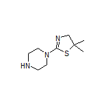 5,5-二甲基-2-(哌嗪-1-基)-4,5-二氢噻唑